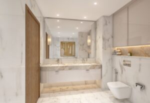 Dubai_Azizi Venice_Appartamento_Bagno