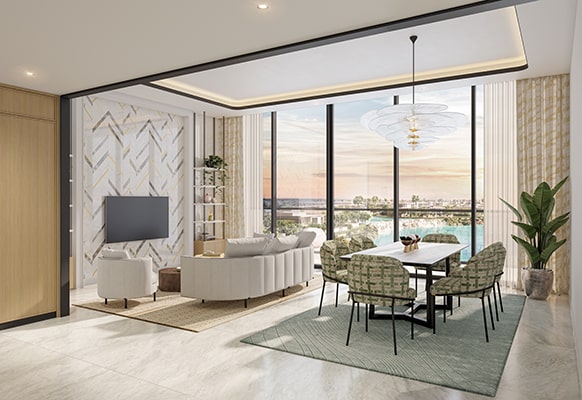 Lussuoso Studio Dubai di 44 mq