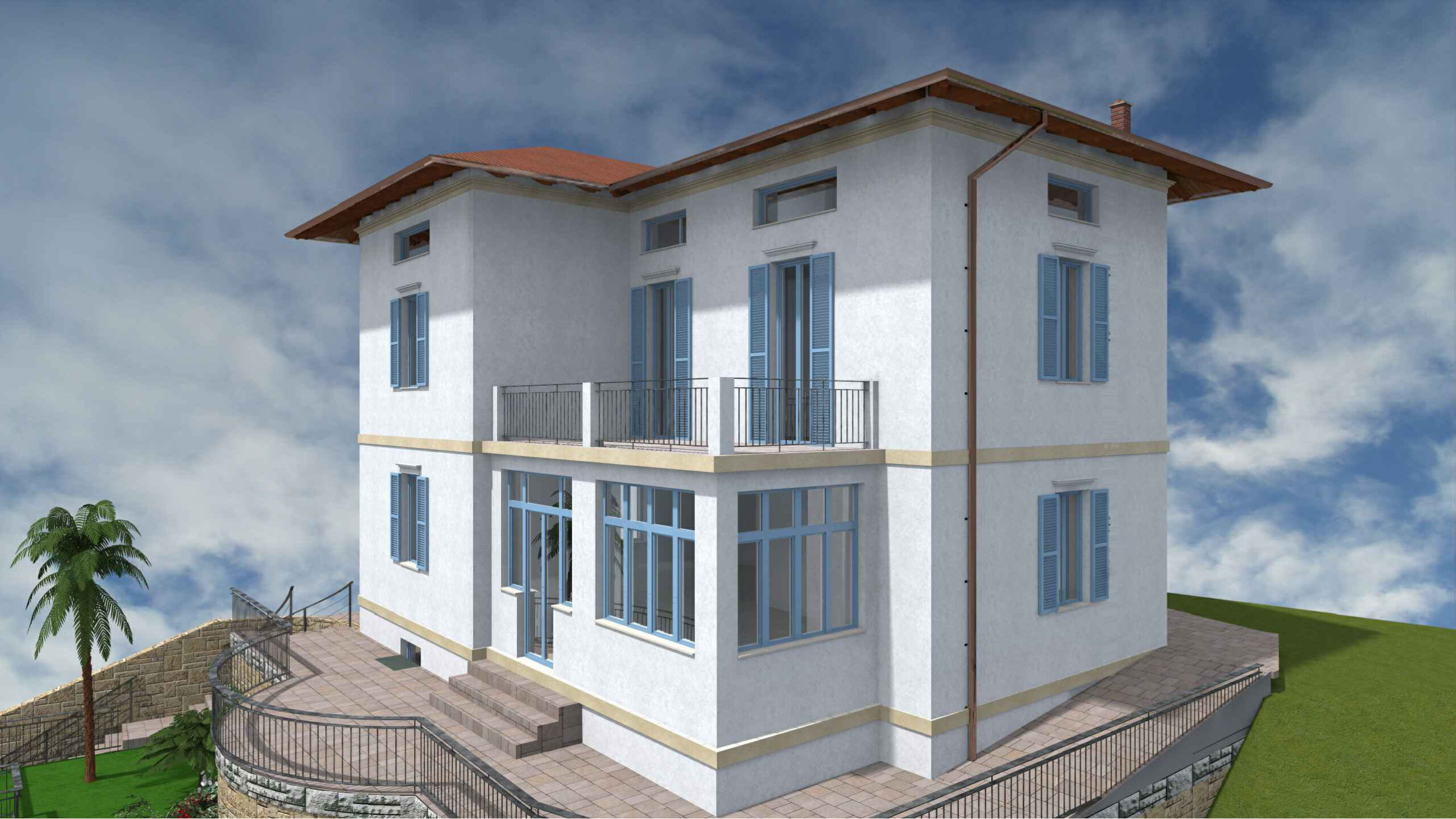 Villa Stile Liberty Lovere